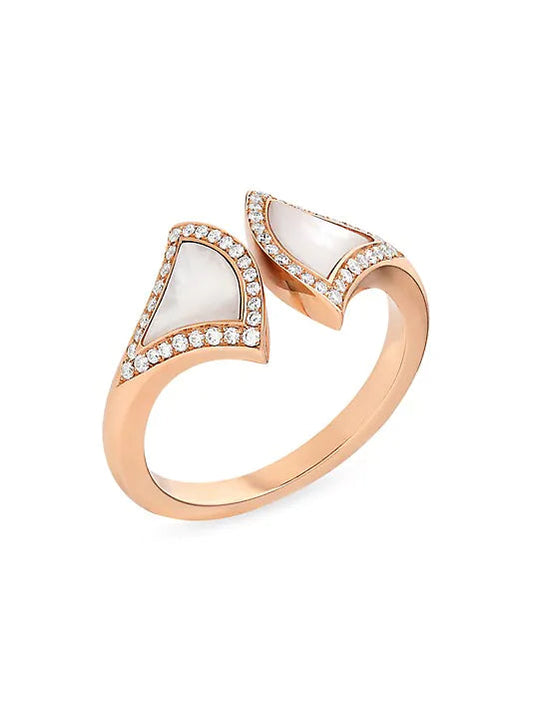 [⭐Veyra]DREAM MOP DIAMOND OPEN RING