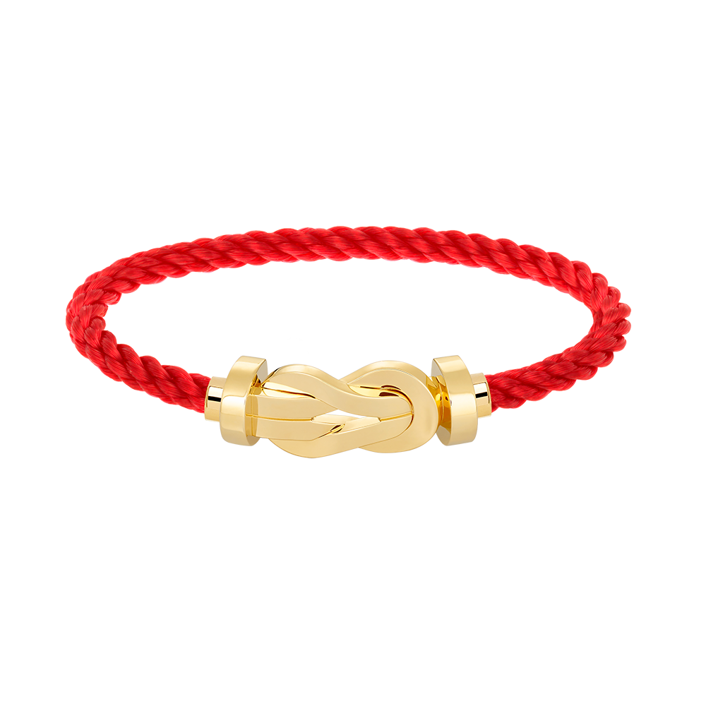 [⭐Veyra]CHANCE LARGE 8 FIGURE BUCKLE NO DIAMOND BRACELET GOLD