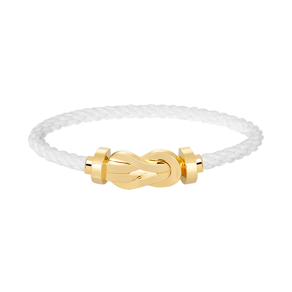 [⭐Veyra]CHANCE LARGE 8 FIGURE BUCKLE NO DIAMOND BRACELET GOLD