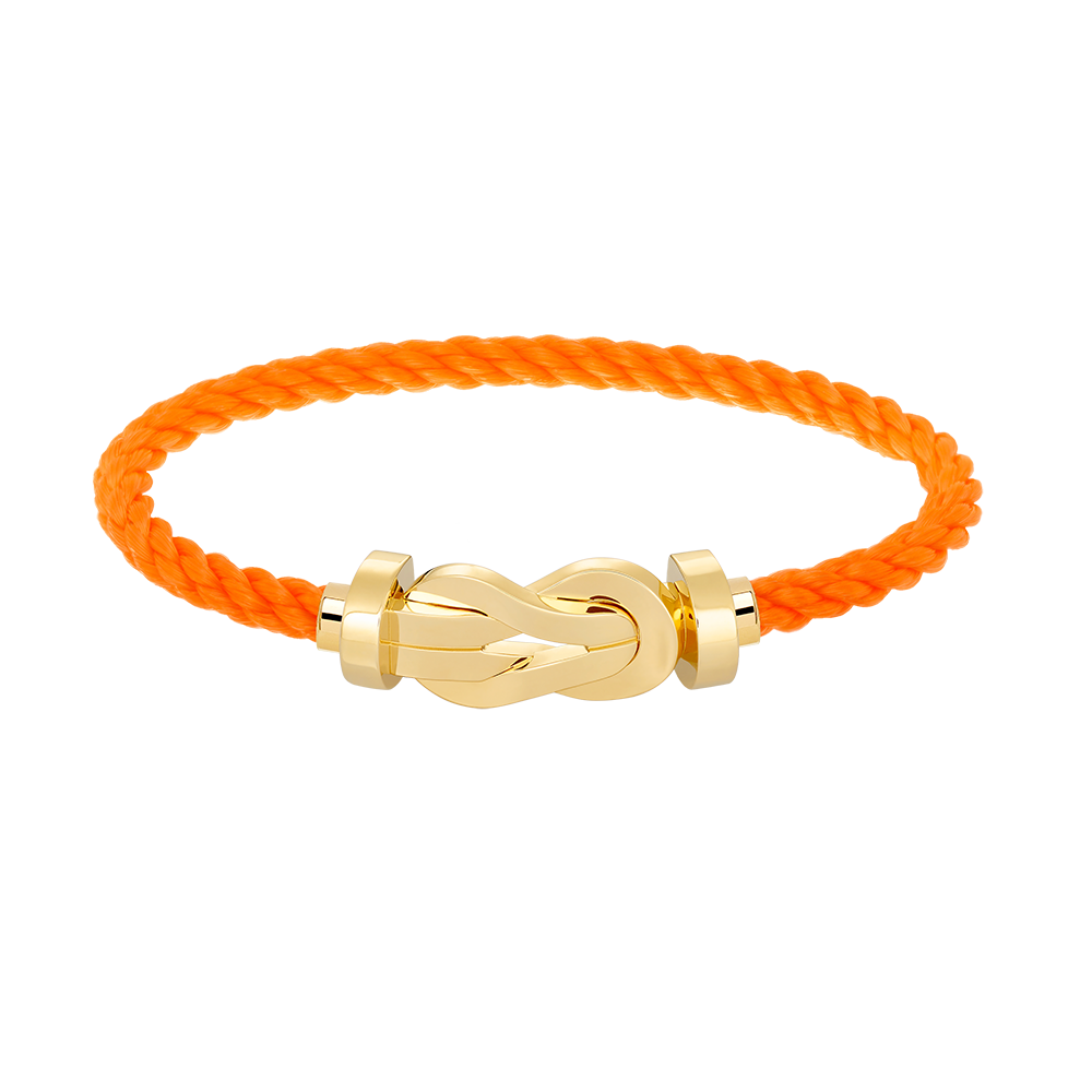 [⭐Veyra]CHANCE LARGE 8 FIGURE BUCKLE NO DIAMOND BRACELET GOLD