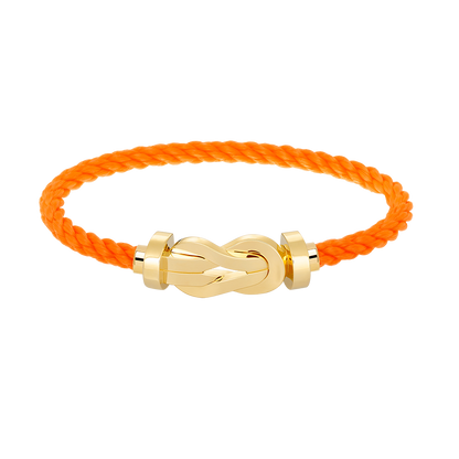 [⭐Veyra]CHANCE LARGE 8 FIGURE BUCKLE NO DIAMOND BRACELET GOLD