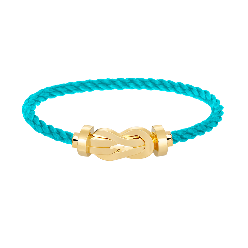 [⭐Veyra]CHANCE LARGE 8 FIGURE BUCKLE NO DIAMOND BRACELET GOLD
