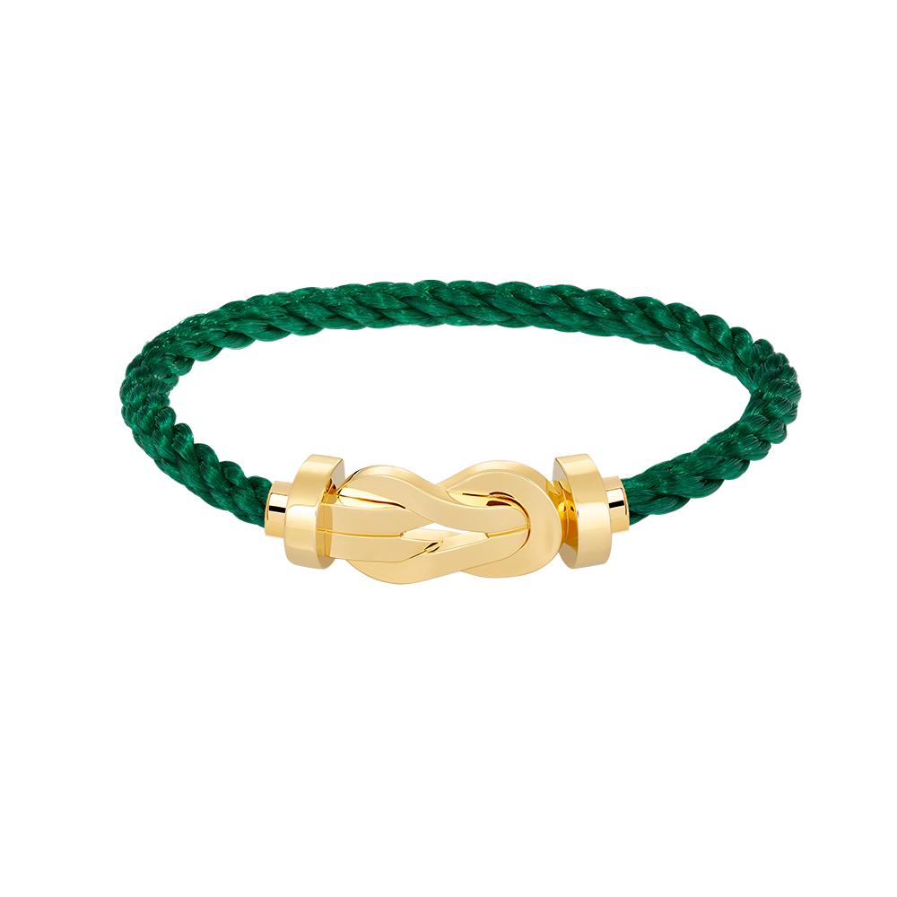 [⭐Veyra]CHANCE LARGE 8 FIGURE BUCKLE NO DIAMOND BRACELET GOLD