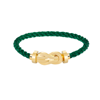 [⭐Veyra]CHANCE LARGE 8 FIGURE BUCKLE NO DIAMOND BRACELET GOLD
