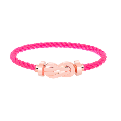 [⭐Veyra]CHANCE LARGE 8 FIGURE BUCKLE NO DIAMOND BRACELET ROSE GOLD