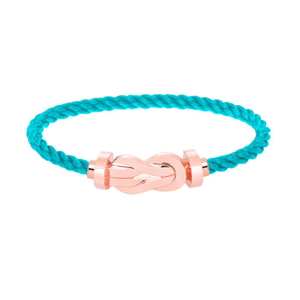 [⭐Veyra]CHANCE LARGE 8 FIGURE BUCKLE NO DIAMOND BRACELET ROSE GOLD