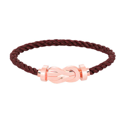 [⭐Veyra]CHANCE LARGE 8 FIGURE BUCKLE NO DIAMOND BRACELET ROSE GOLD