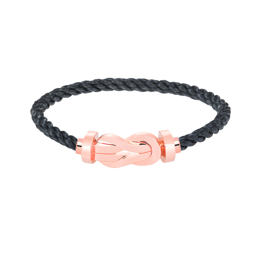 [⭐Veyra]CHANCE LARGE 8 FIGURE BUCKLE NO DIAMOND BRACELET ROSE GOLD