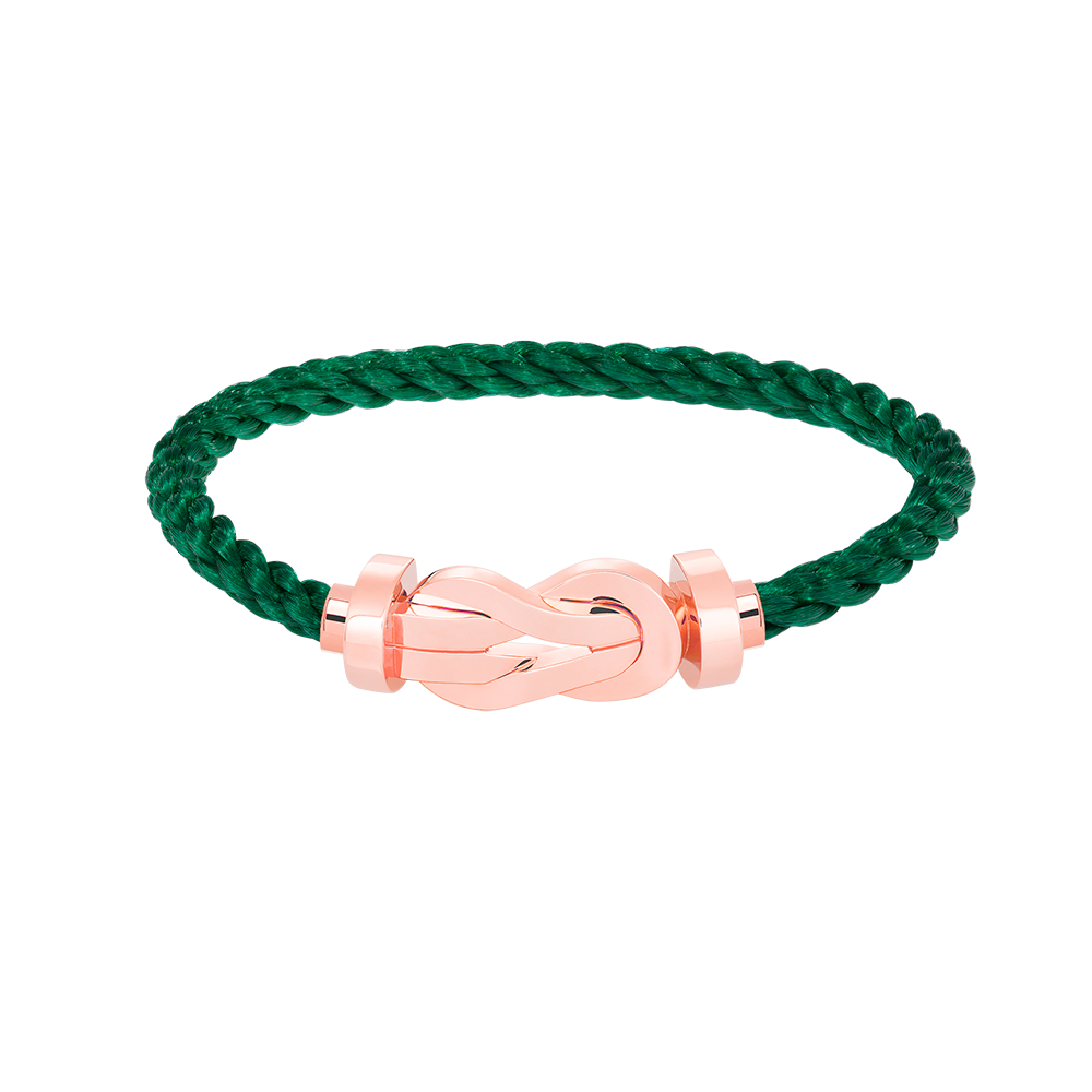 [⭐Veyra]CHANCE LARGE 8 FIGURE BUCKLE NO DIAMOND BRACELET ROSE GOLD