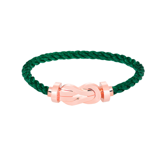 [⭐Veyra]CHANCE LARGE 8 FIGURE BUCKLE NO DIAMOND BRACELET ROSE GOLD
