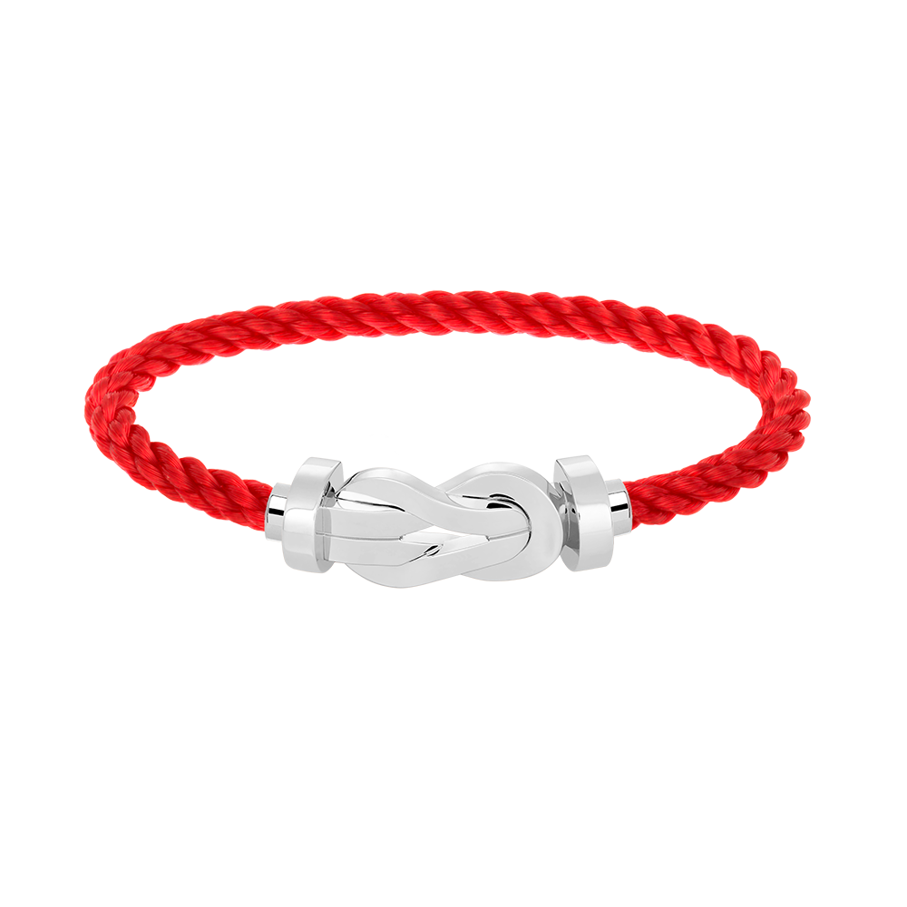 [⭐Veyra]CHANCE LARGE 8 FIGURE BUCKLE NO DIAMOND BRACELET SILVER
