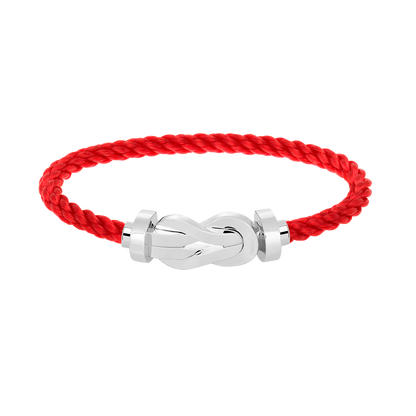 [⭐Veyra]CHANCE LARGE 8 FIGURE BUCKLE NO DIAMOND BRACELET SILVER