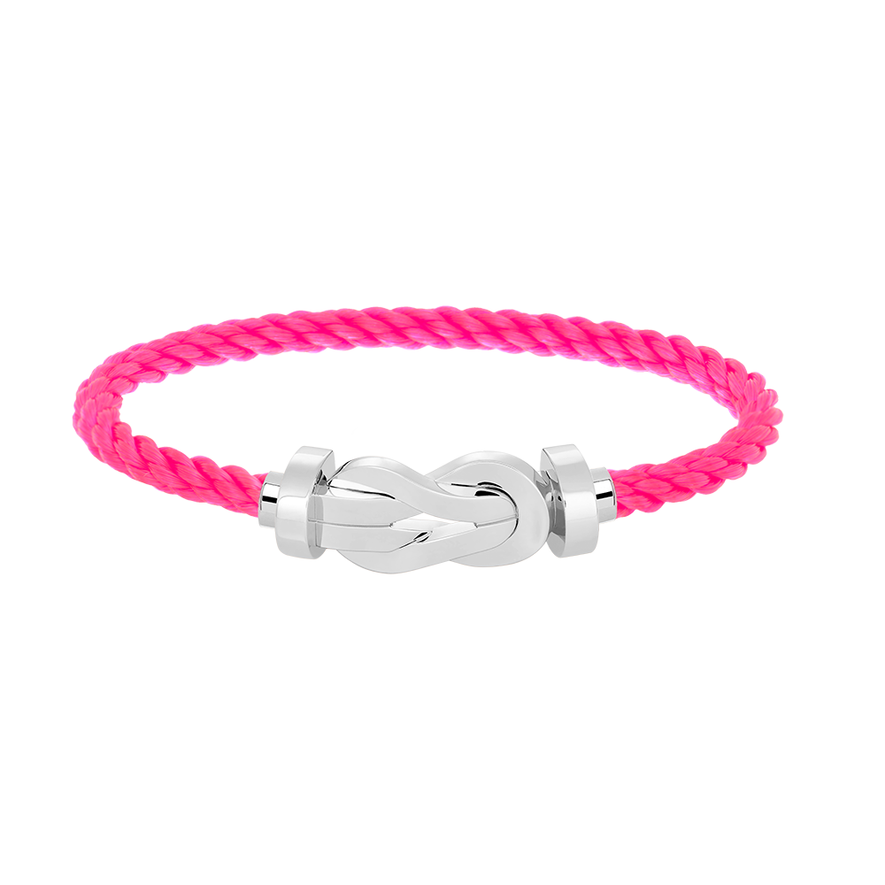 [⭐Veyra]CHANCE LARGE 8 FIGURE BUCKLE NO DIAMOND BRACELET SILVER