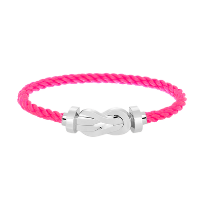 [⭐Veyra]CHANCE LARGE 8 FIGURE BUCKLE NO DIAMOND BRACELET SILVER