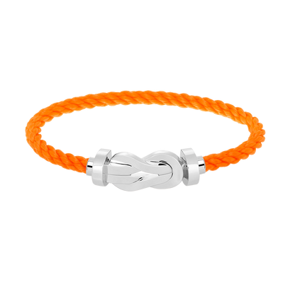 [⭐Veyra]CHANCE LARGE 8 FIGURE BUCKLE NO DIAMOND BRACELET SILVER
