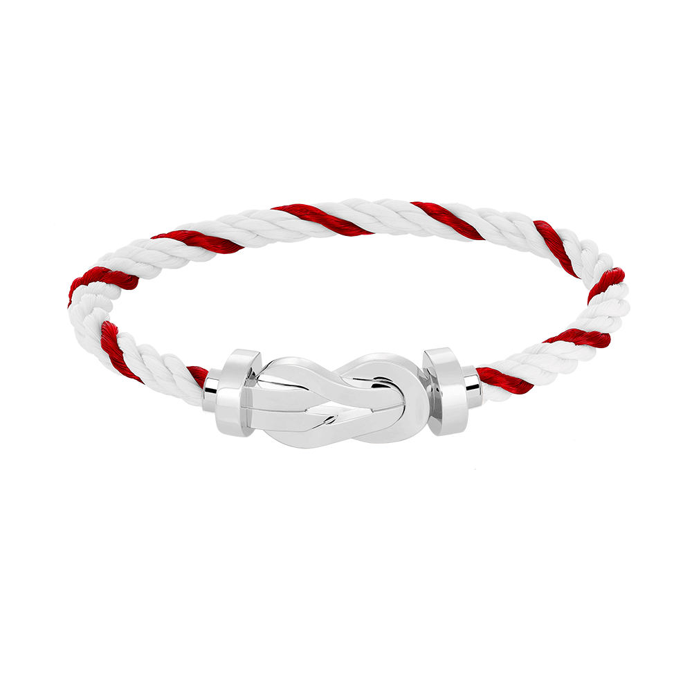 [⭐Veyra]CHANCE LARGE 8 FIGURE BUCKLE NO DIAMOND BRACELET SILVER