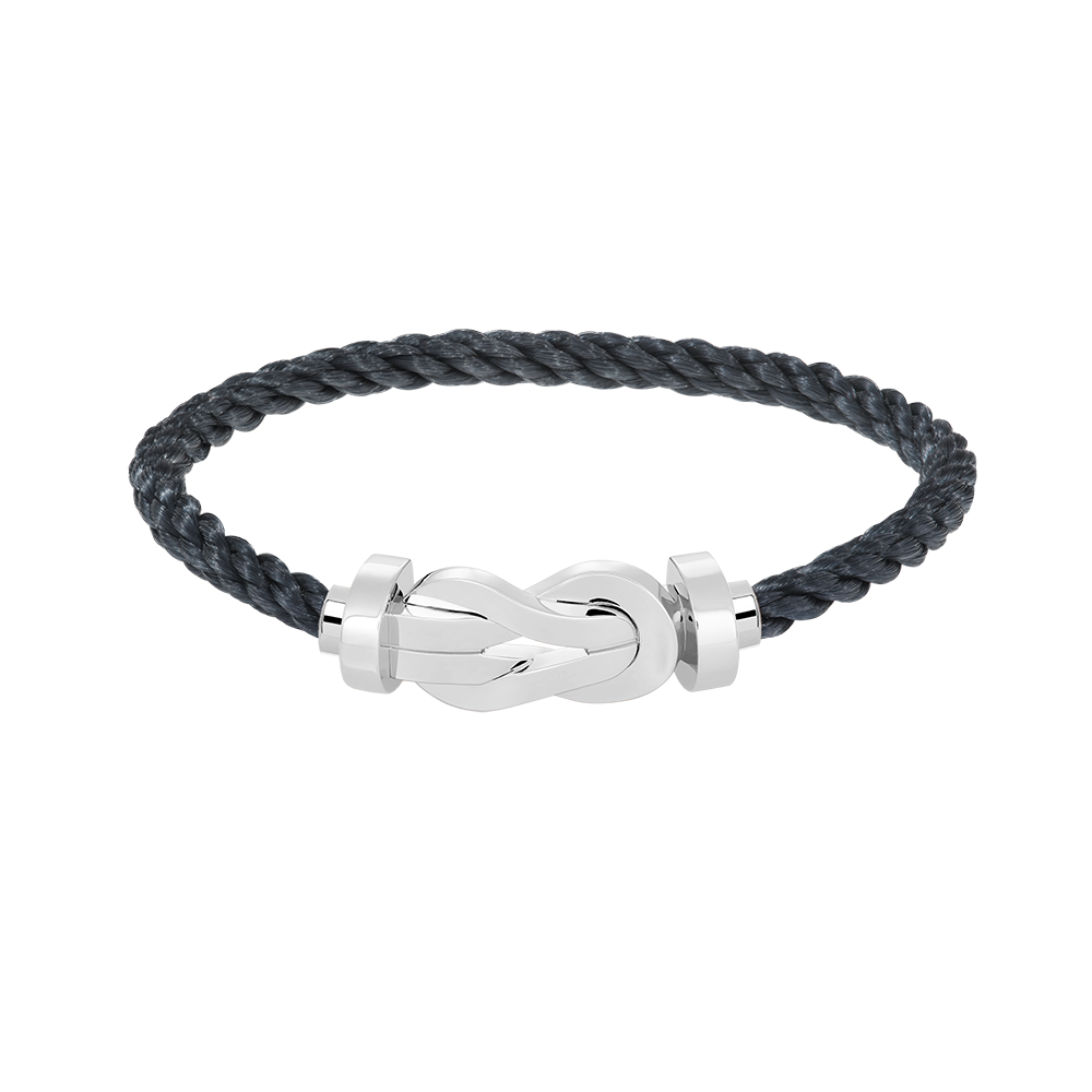 [⭐Veyra]CHANCE LARGE 8 FIGURE BUCKLE NO DIAMOND BRACELET SILVER