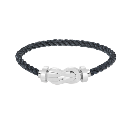 [⭐Veyra]CHANCE LARGE 8 FIGURE BUCKLE NO DIAMOND BRACELET SILVER
