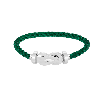 [⭐Veyra]CHANCE LARGE 8 FIGURE BUCKLE NO DIAMOND BRACELET SILVER