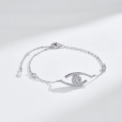 [⭐Veyra]Demo Eye Pave-Set Diamond Bracelet