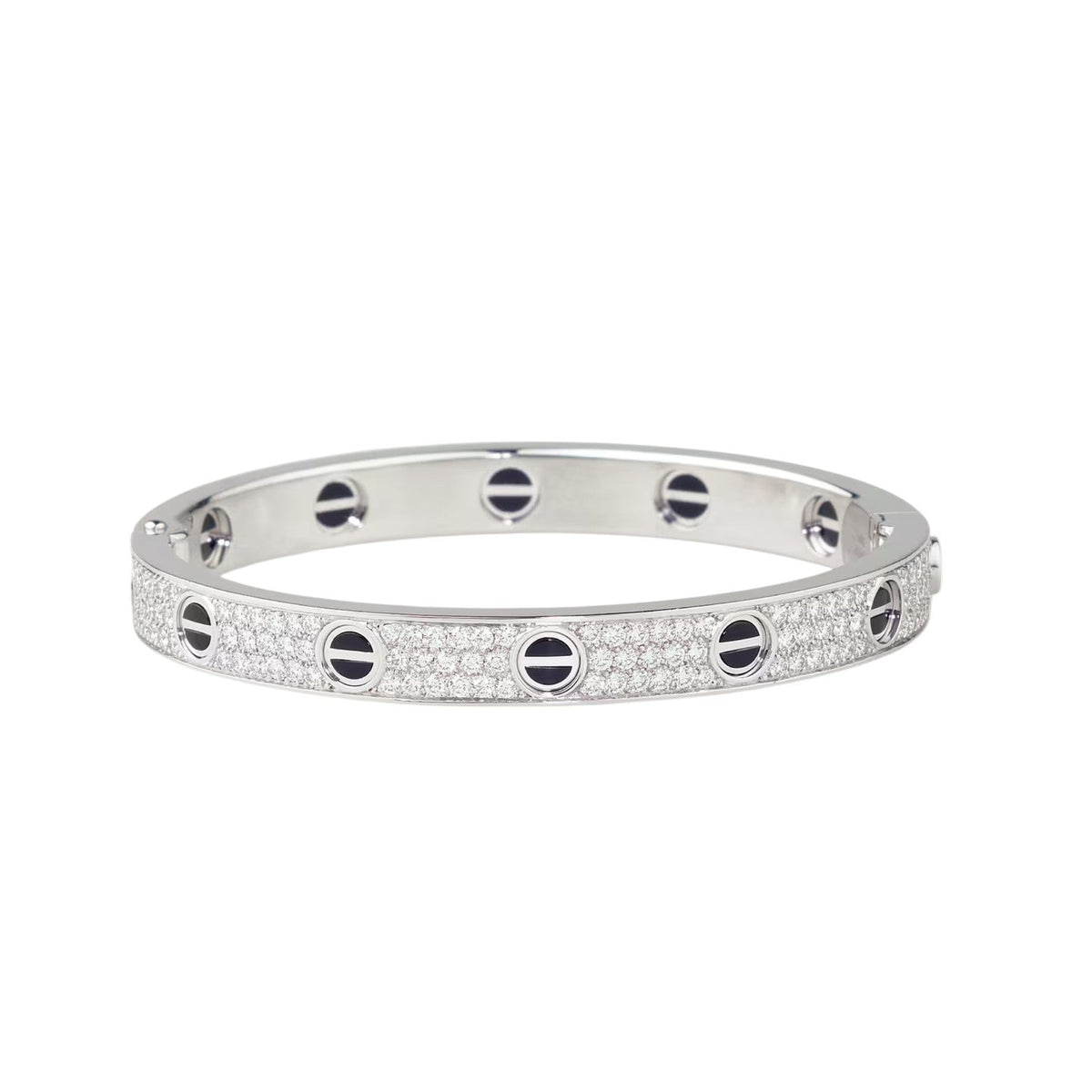 [⭐Veyra]LOVE BRACELET 6.1MM DIAMOND-PAVED CERAMIC