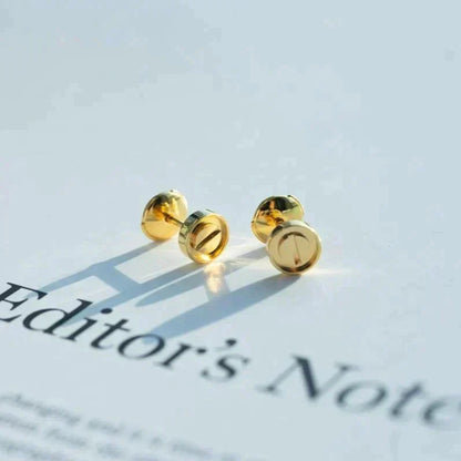 [⭐Veyra]LOVE EARRINGS GOLD 10MM