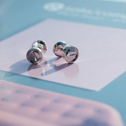[⭐Veyra]LOVE EARRINGS SILVER 10MM