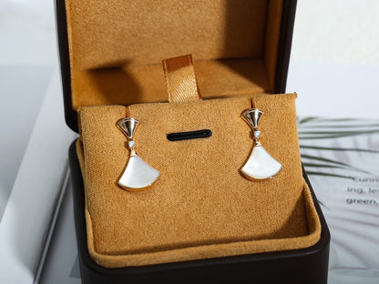 [⭐Veyra]DREAM MOP PINK GOLD EARRINGS