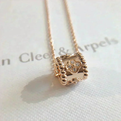 [⭐Veyra]PERLEE PEDANT NECKLACE GOLD / ROSE GOLD