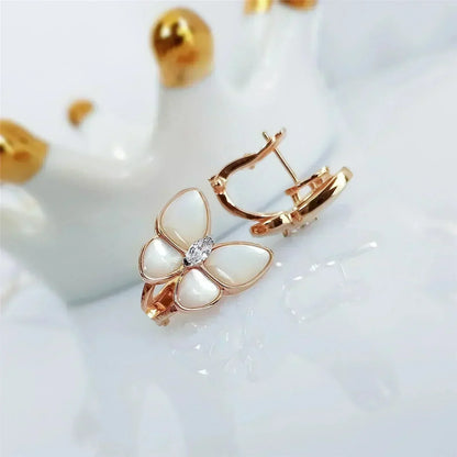 [⭐Veyra]BUTTERFLY MOP DIAMOND EARRINGS