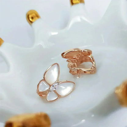 [⭐Veyra]BUTTERFLY MOP DIAMOND EARRINGS