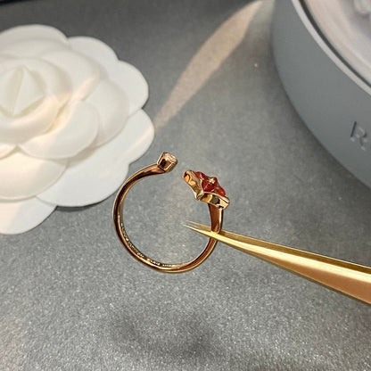 [⭐Veyra]STAR 1 DIAMOND OPEN RING