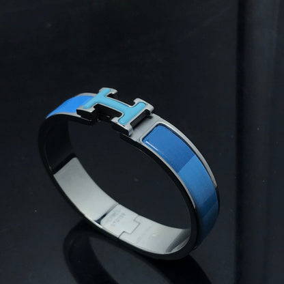 [⭐Veyra]H BRACELET BLUE RAINBOW CERAMIC