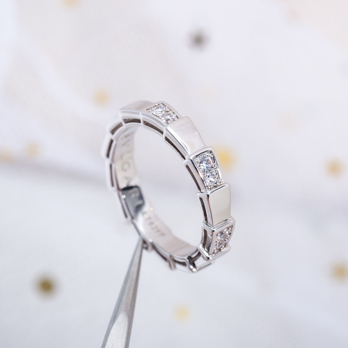 [⭐Veyra]SERPENTI RING SILVER  3MM
