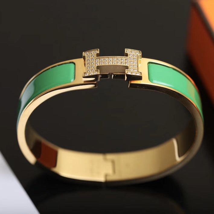 [⭐Veyra]H BRACELET GOLD DIAMOND