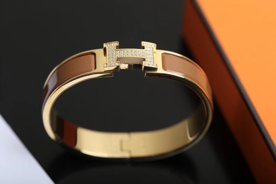 [⭐Veyra]H BRACELET GOLD DIAMOND