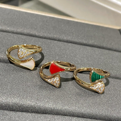 [⭐Veyra]DREAM RING PINK GOLD DIAMOND