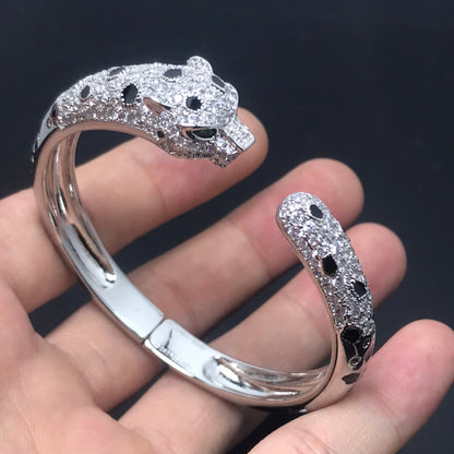 [⭐Veyra]PANTHERE BIG BRACELET DIAMONDS
