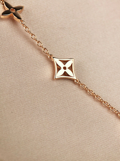 [⭐Veyra]STAR AND SUN 7 MOTIFS GOLD BRACELET