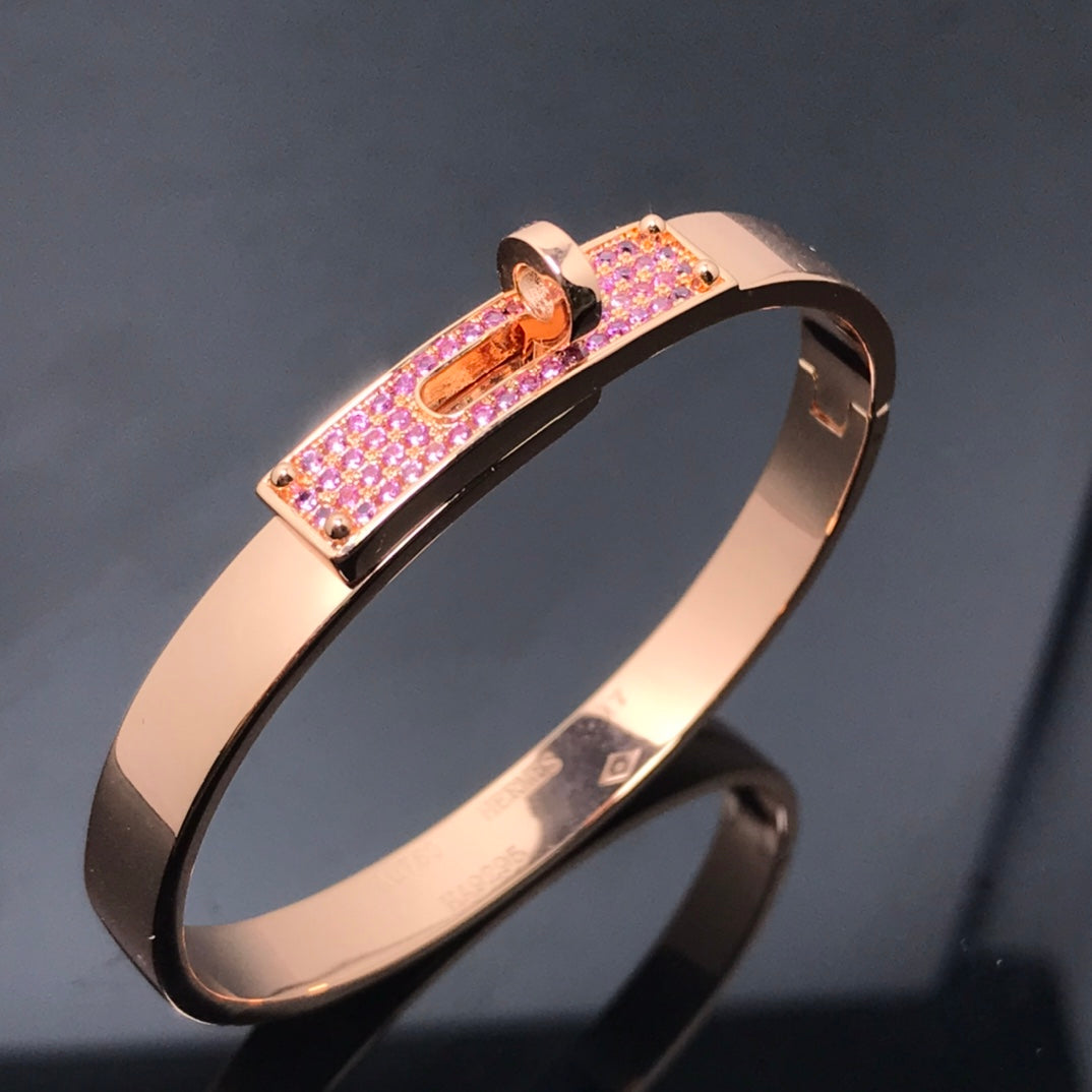 [⭐Veyra]KELLY BRACELET PINK DIAMOND