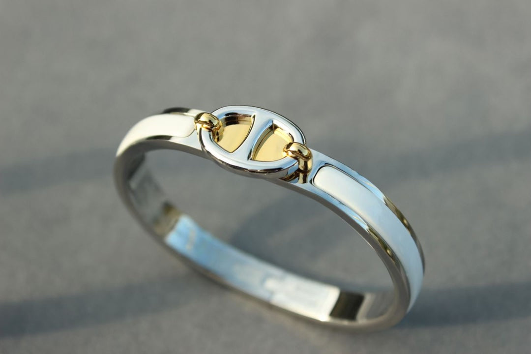 [⭐Veyra]CLIC CHAINE SILVER BRACELET