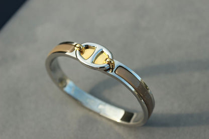 [⭐Veyra]CLIC CHAINE SILVER BRACELET
