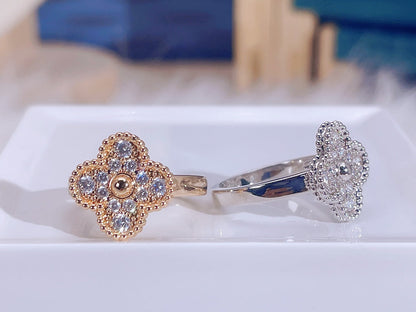 [⭐Veyra]CLOVER DIAMOND RING
