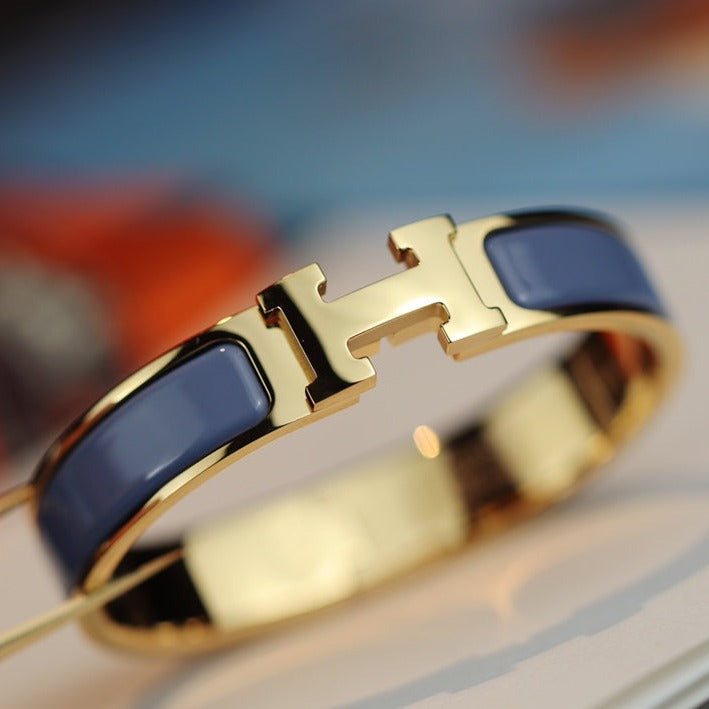 [⭐Veyra]H BRACELET 12MM BLUE GRAY