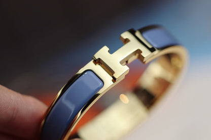[⭐Veyra]H BRACELET 12MM BLUE GRAY