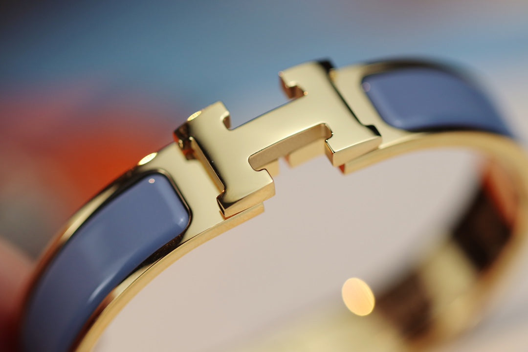 [⭐Veyra]H BRACELET 12MM BLUE GRAY