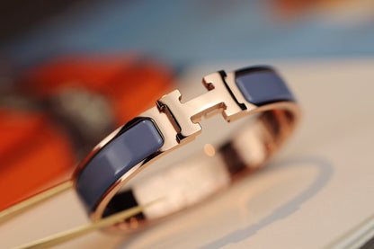 [⭐Veyra]H BRACELET 12MM BLUE GRAY