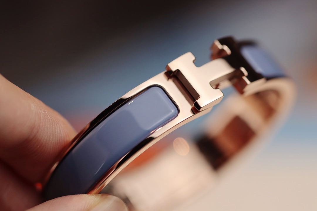 [⭐Veyra]H BRACELET 12MM BLUE GRAY
