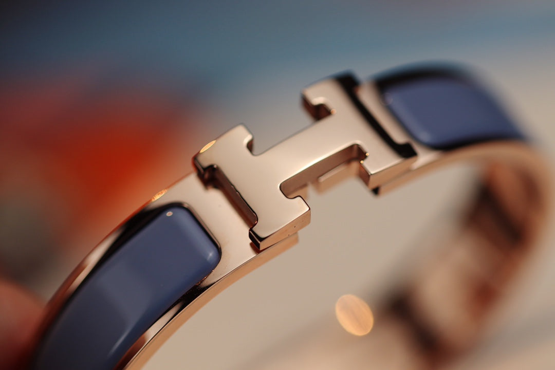 [⭐Veyra]H BRACELET 12MM BLUE GRAY