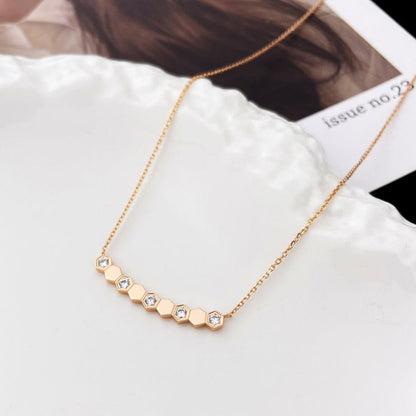 [⭐Veyra]BEE MY LOVE DIAMOND NECKLACE